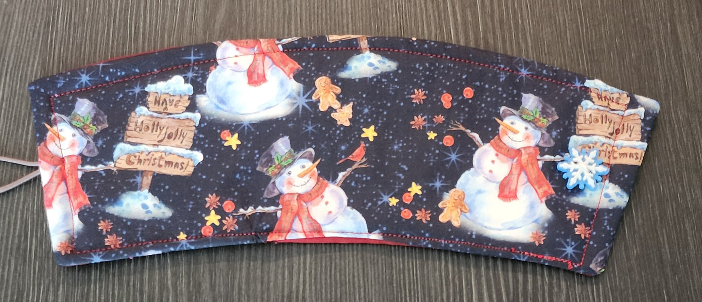 Holiday Coffee Cozies