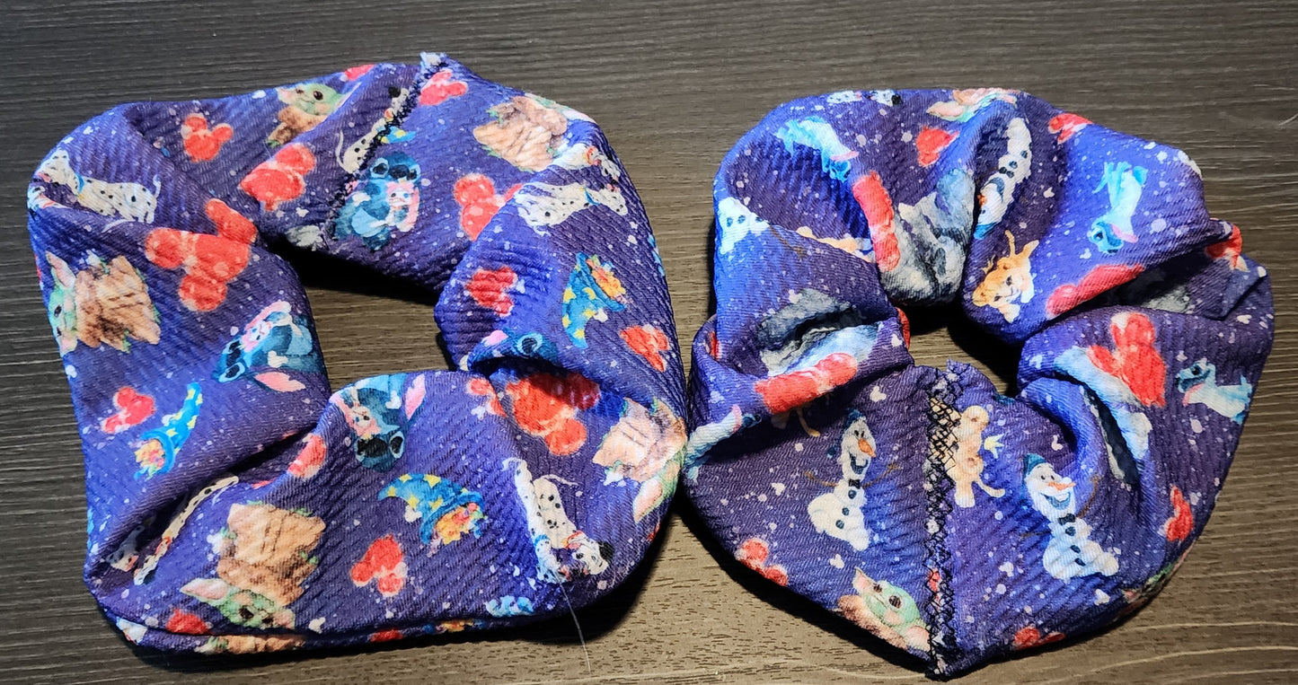 Knit Scrunchies