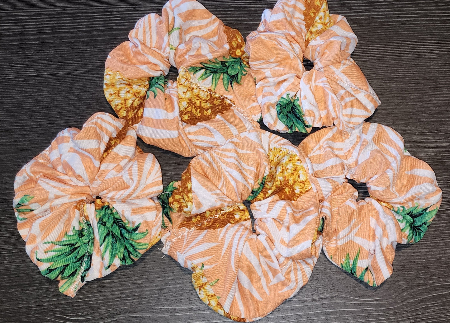 Knit Scrunchies