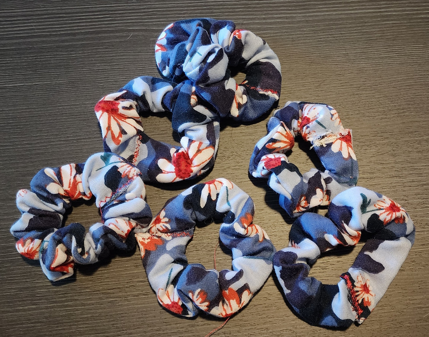 Knit Scrunchies