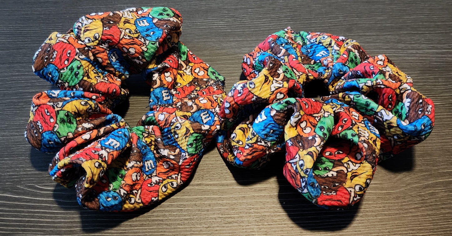 Knit Scrunchies
