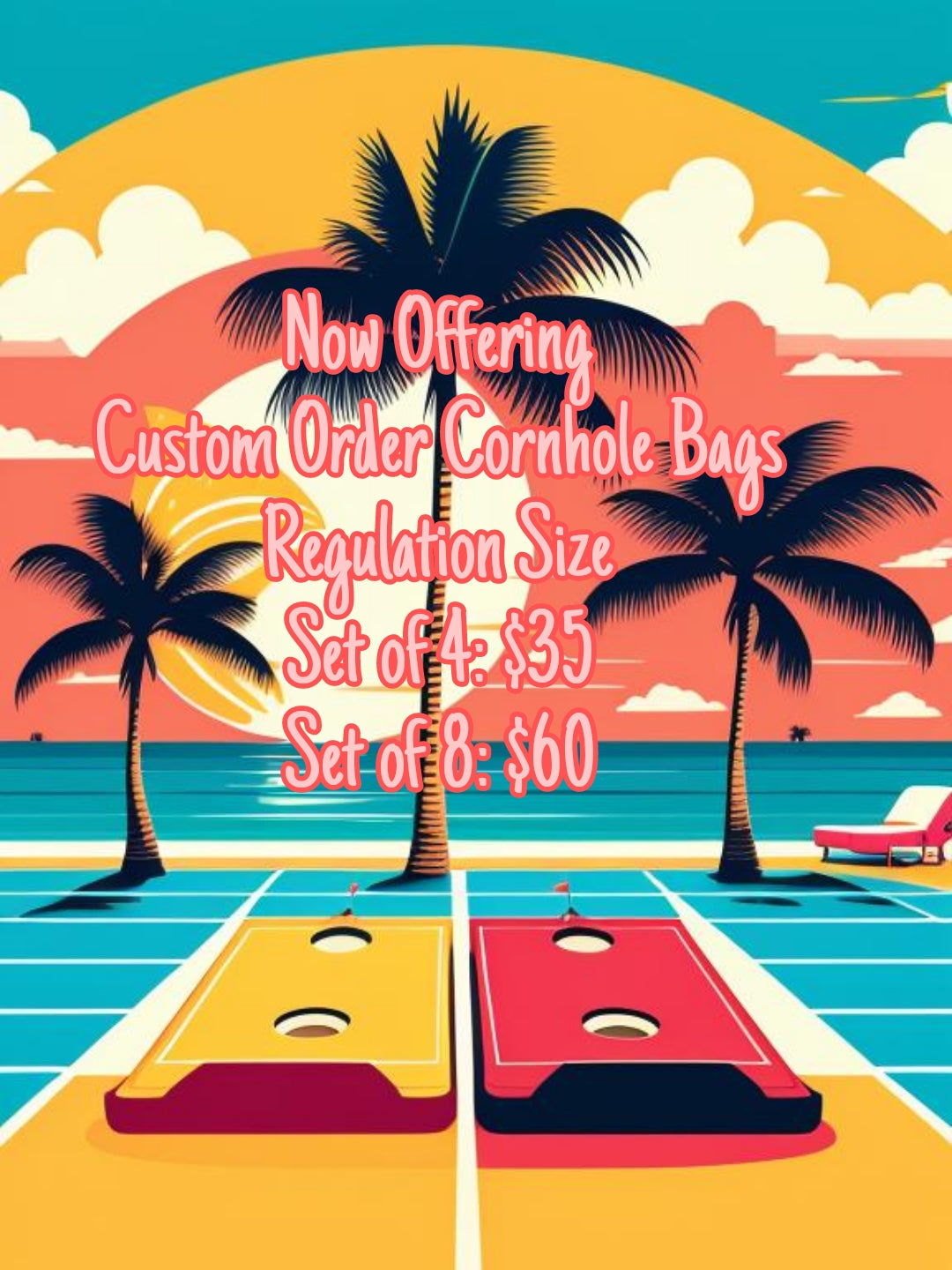 Cornhole Bags (Made to Order)