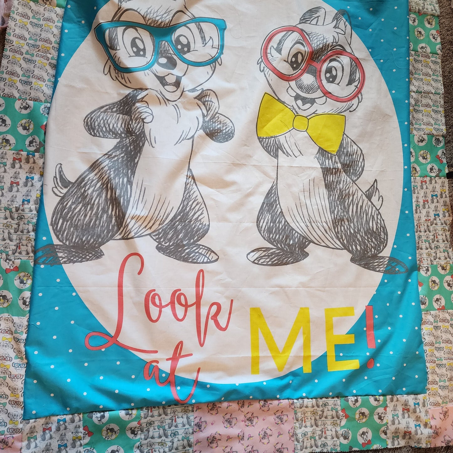 Double Trouble Throw Quilt