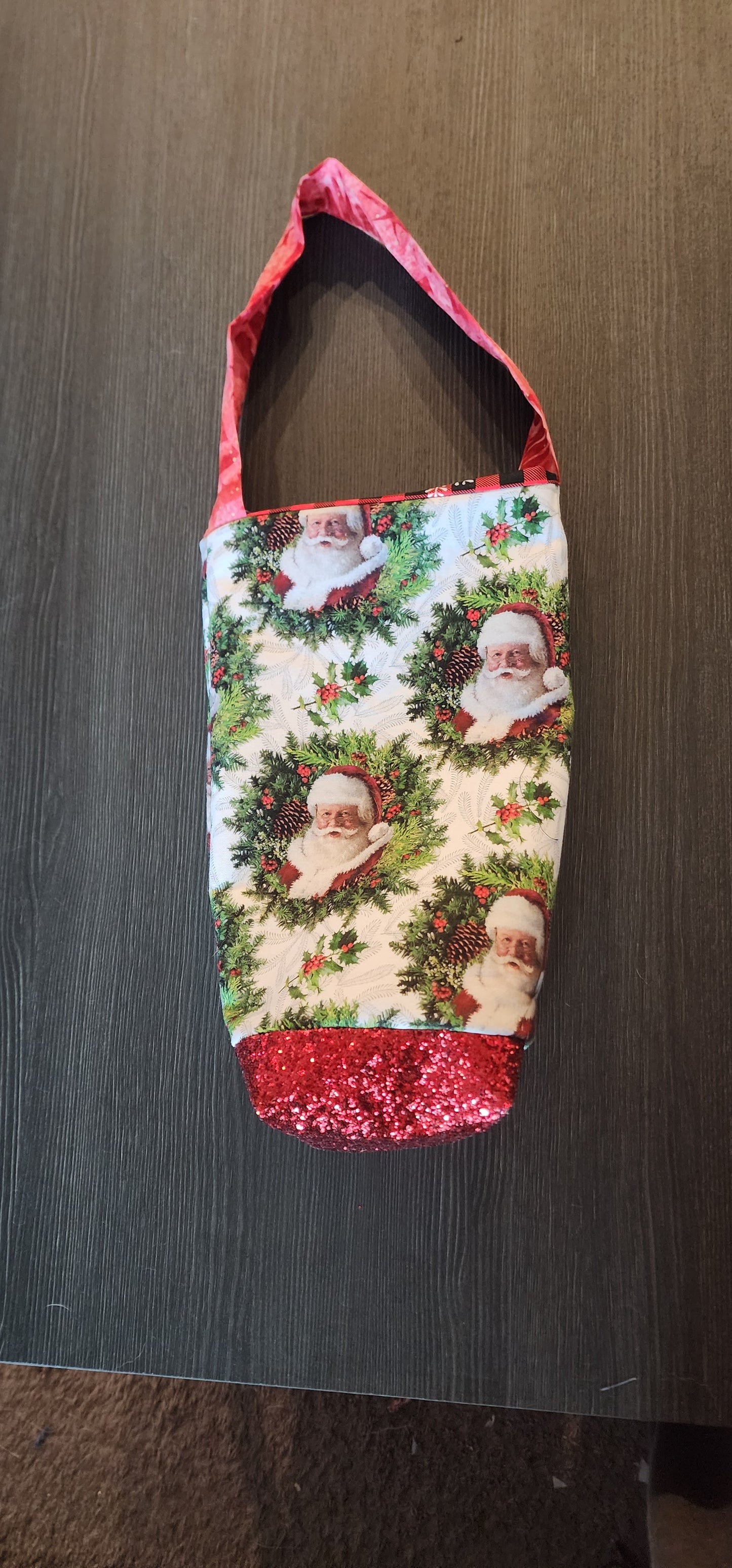 Christmas Wine Bag