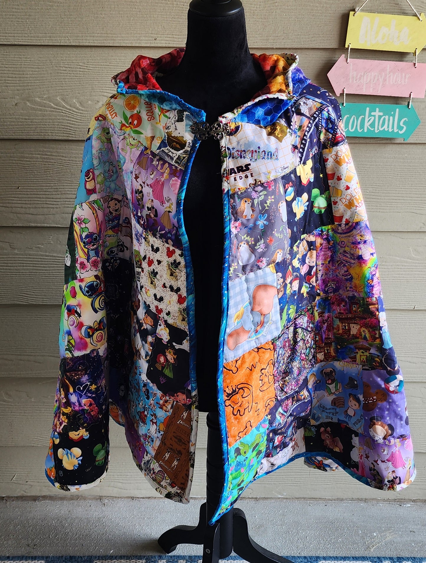 Character Quilted Cape