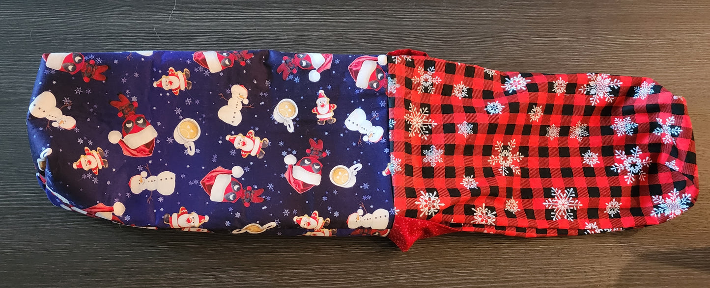 Christmas Wine Bag