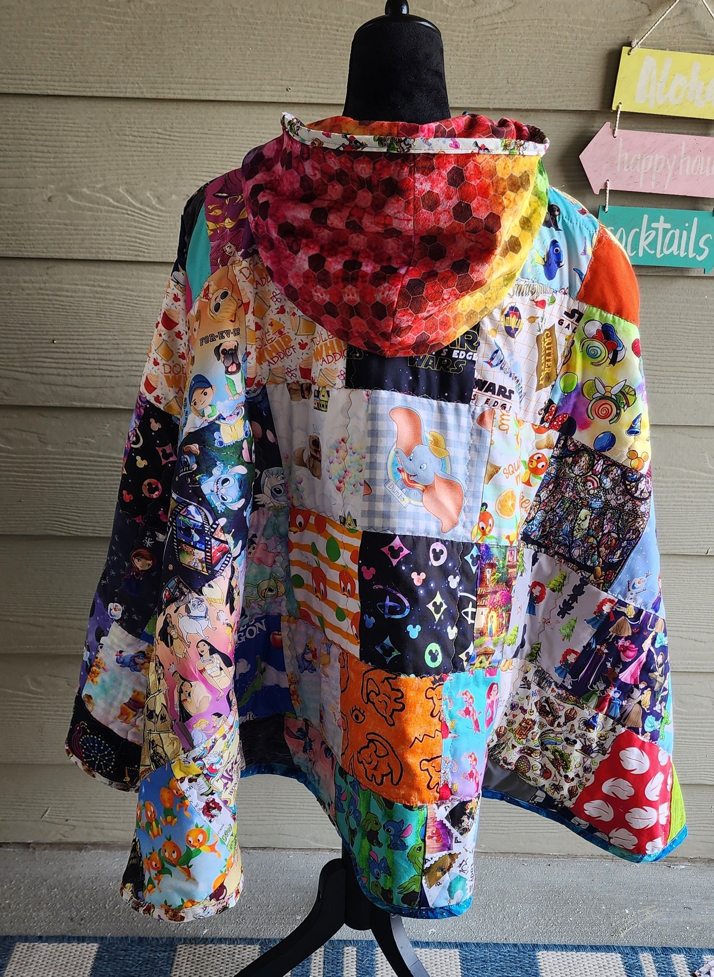Character Quilted Cape