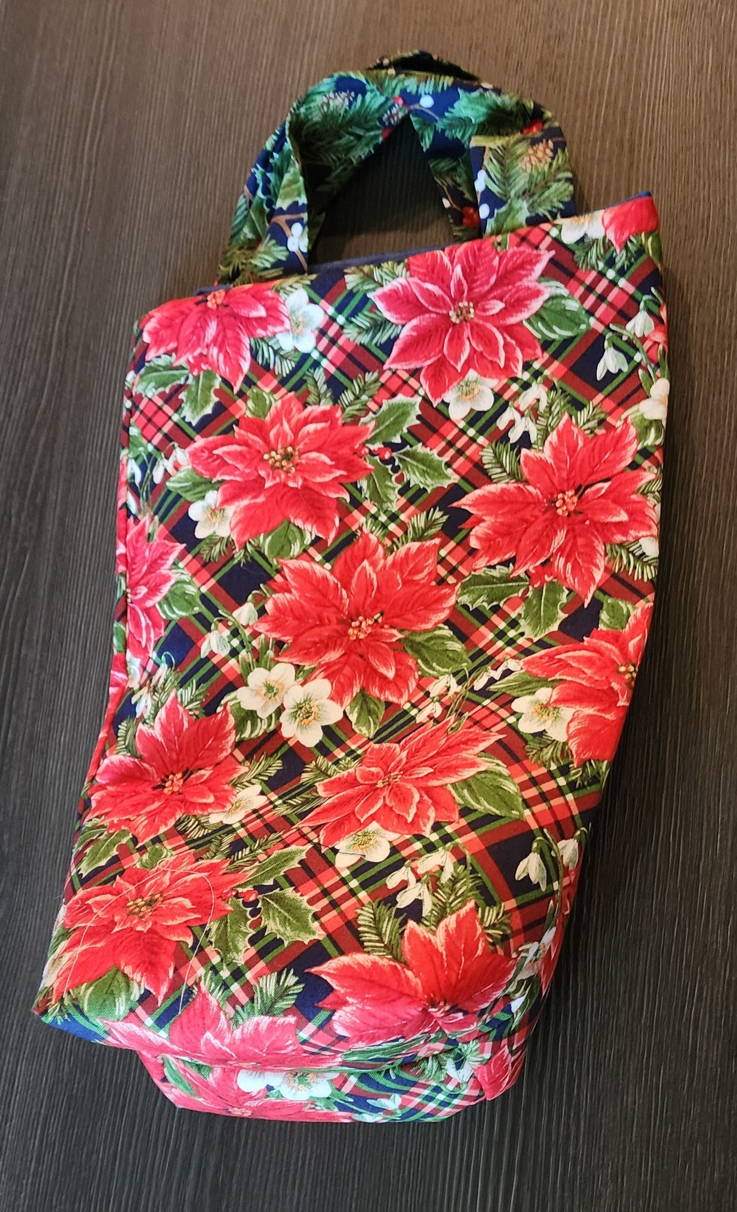 Christmas Wine Bag