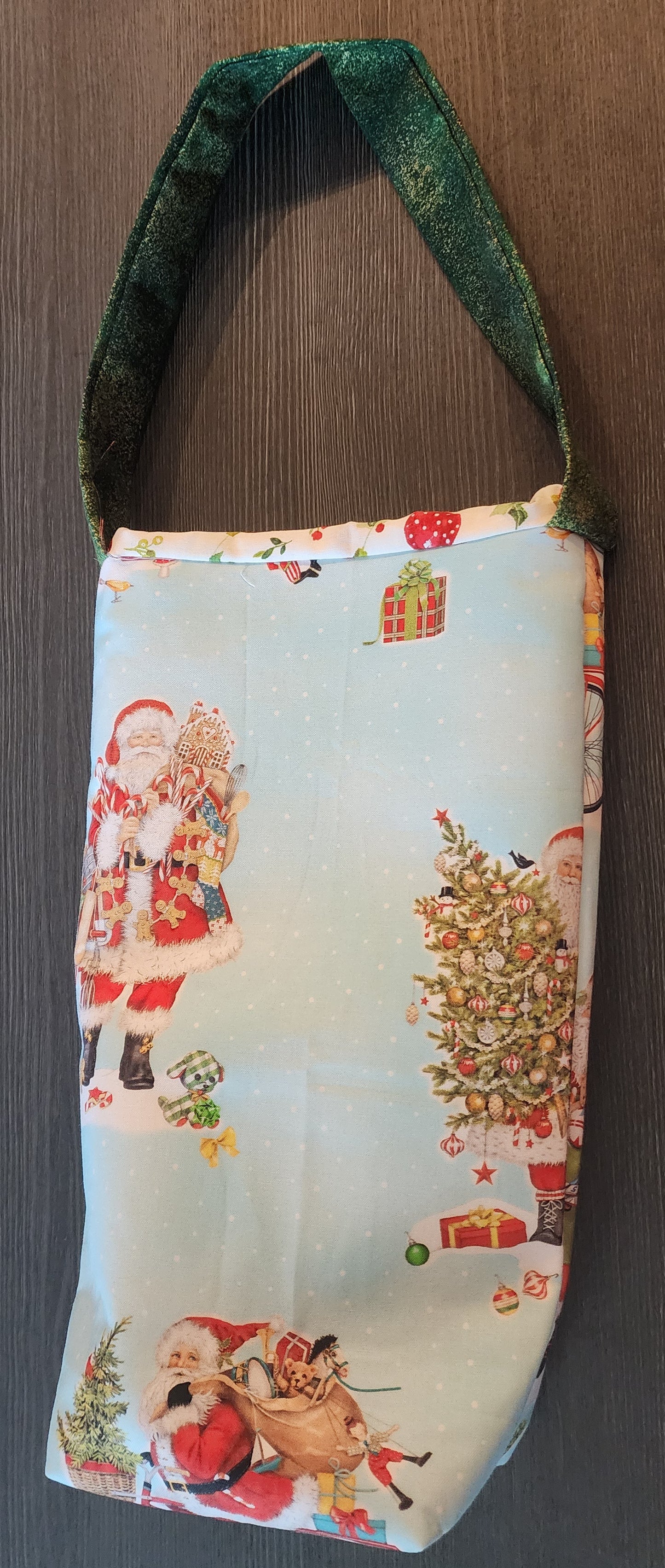 Christmas Wine Bag