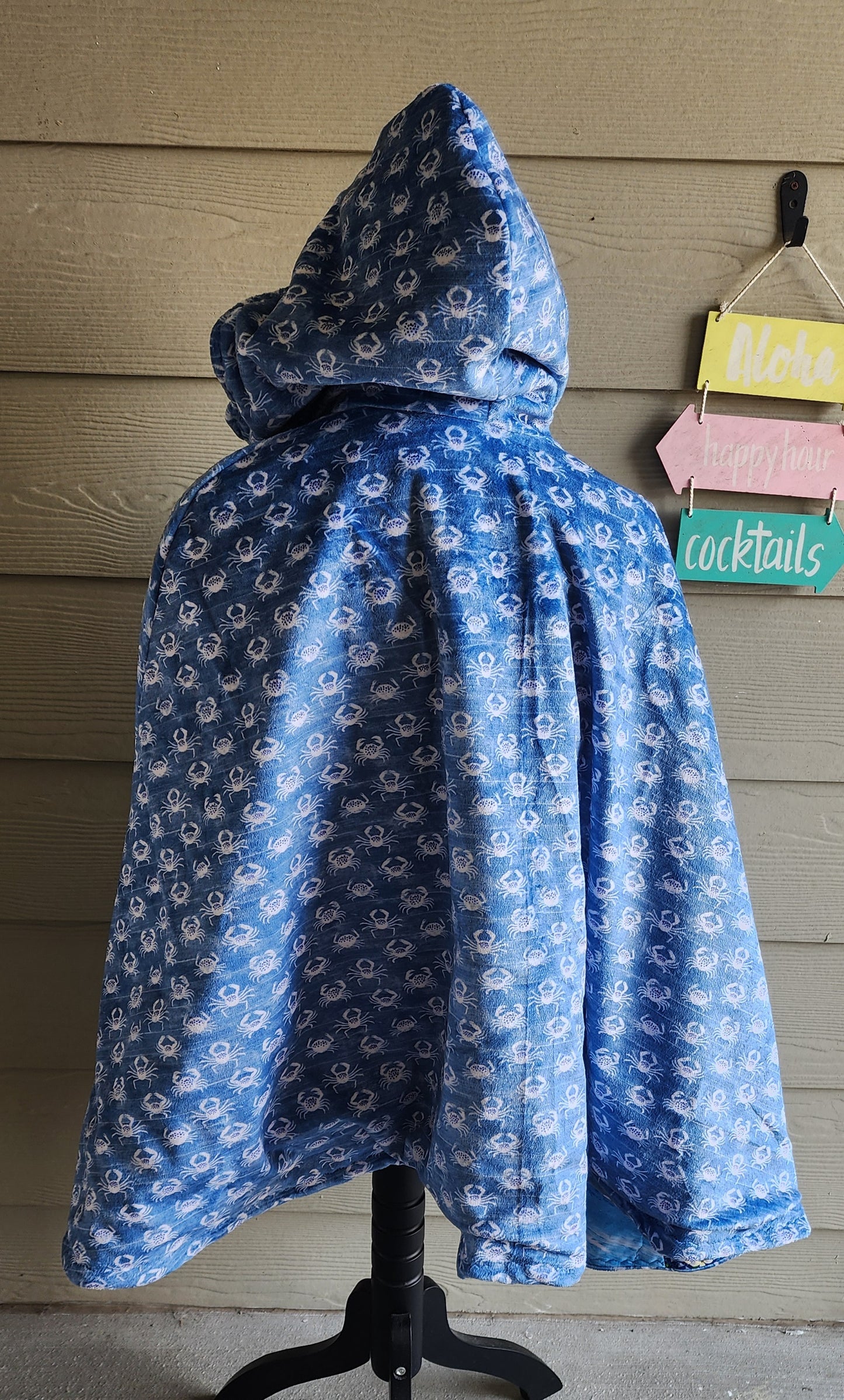 Beach Time Quilted Cape