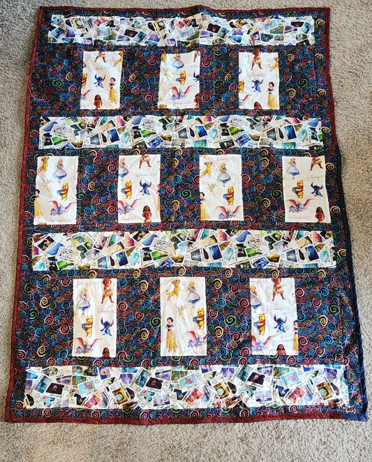 Here you leave today and enter the world of yesterday, tomorrow, and fantasy Throw Quilt