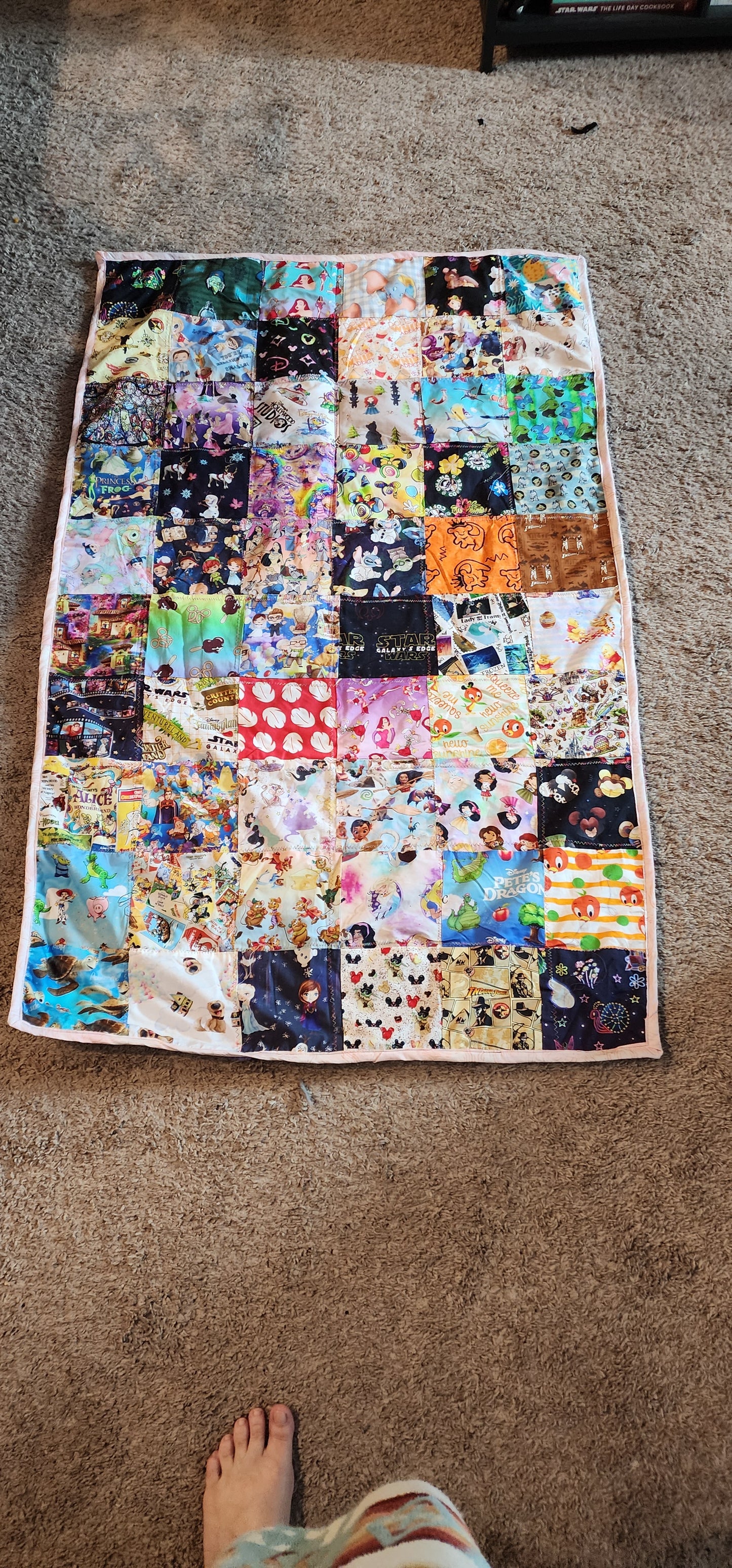 When You Wish Upon A Star Baby/Small Throw Quilt