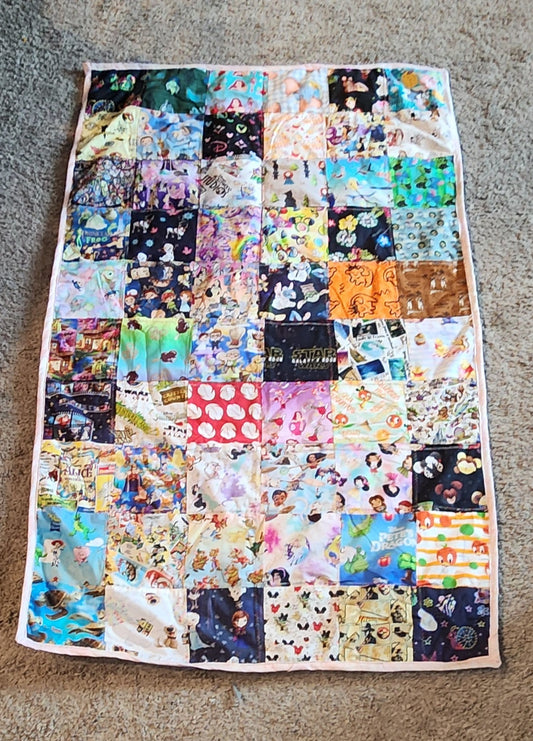 When You Wish Upon A Star Baby/Small Throw Quilt