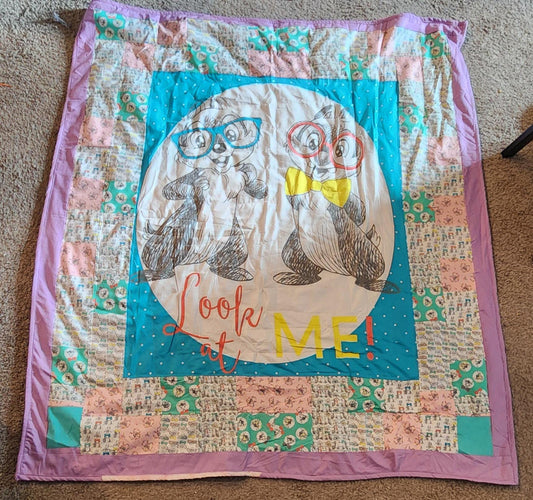 Double Trouble Throw Quilt