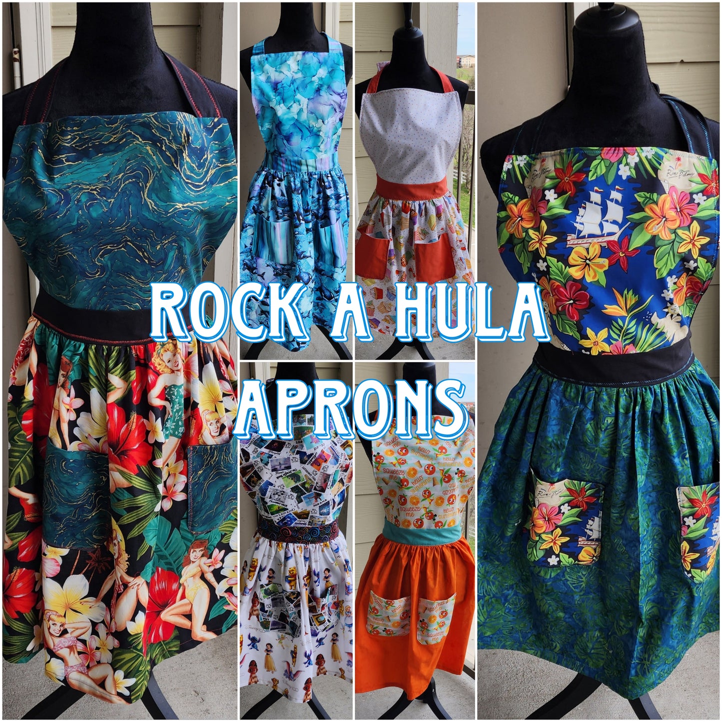 Rock A Hula Apron